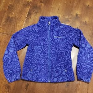Girls Columbia fleece jacket